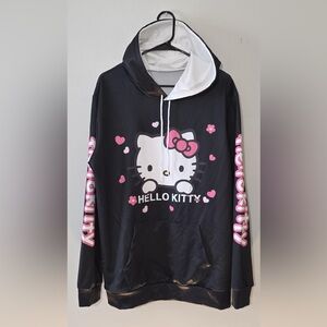 Hello Kitty Black and Pink Sweater